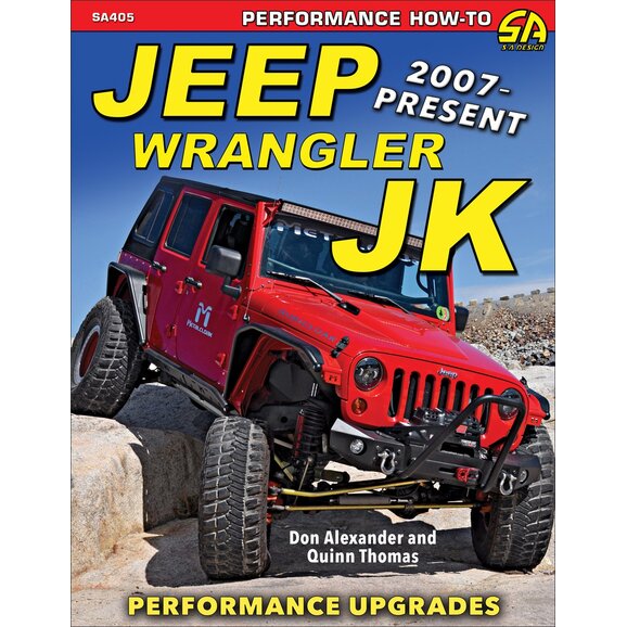 Cartech Automotive Books & Manuals Jeep Wrangler JK Performance Upgrades Cartech Automotive Books & Manuals SA405P Jeep Wrangler JK Performance Upgrades