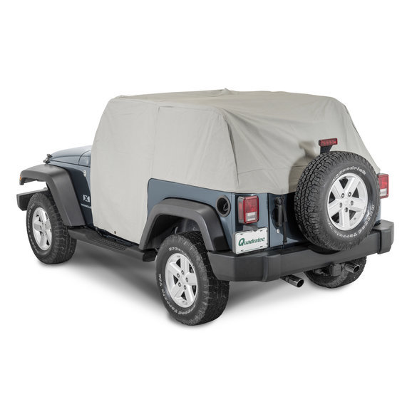 Crown Automotive Vinyl Cab Cover Crown Automotive CC10709 Vinyl Cab Cover for 07-18 Jeep Wrangler JK 2 Door