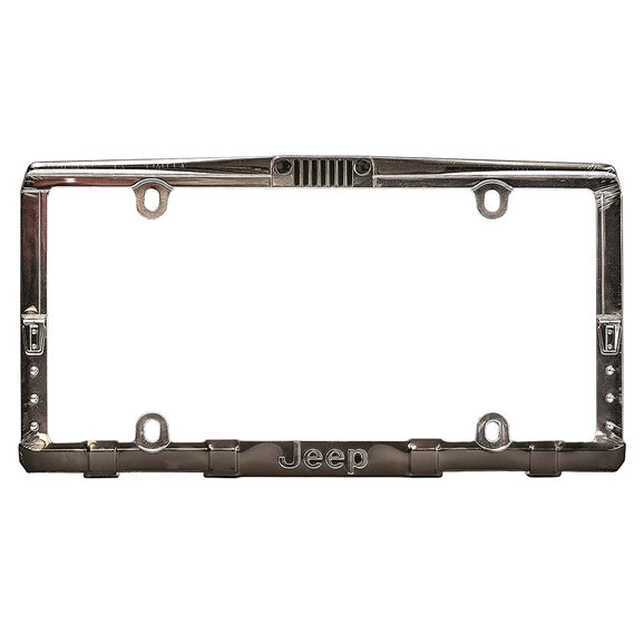 Chroma Graphics 42517 Jeep Grille & Bumper License Plate Frame Quadratec