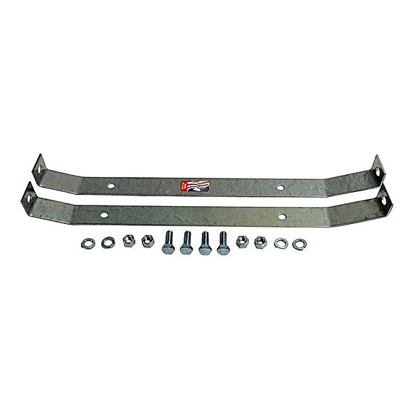 Crown Automotive Fuel Tank Side Strap Kit Crown Automotive CJGTSE1 Fuel Tank Side Strap Kit for 72-90 Jeep CJ and Wrangler YJ
