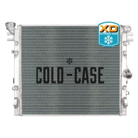 Cold Case Aluminum Radiator for 07-18 Jeep JK Hemi/LS Swap Cold Case Aluminum Radiator for 07-18 Jeep JK Hemi/LS Swap