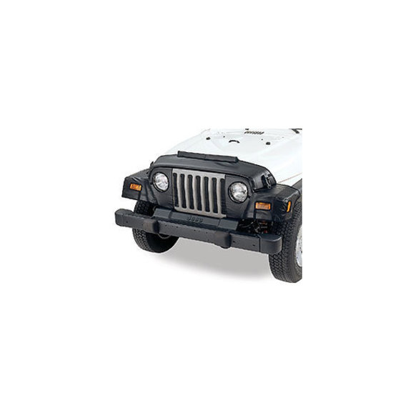 Colgan Custom BC3526BC Leather Grain Vinyl Bra for 98-06 Jeep Wrangler TJ SE & Sport | Quadratec Colgan Custom BC3526BC Leather Grain Vinyl Bra for 98-06 Jeep Wrangler TJ SE & Sport | Quadratec