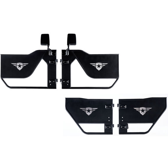 Combat Off Road Mission Tube Doors Combat Off Road Mission Tube Doors for 18-25 Jeep Wrangler JL