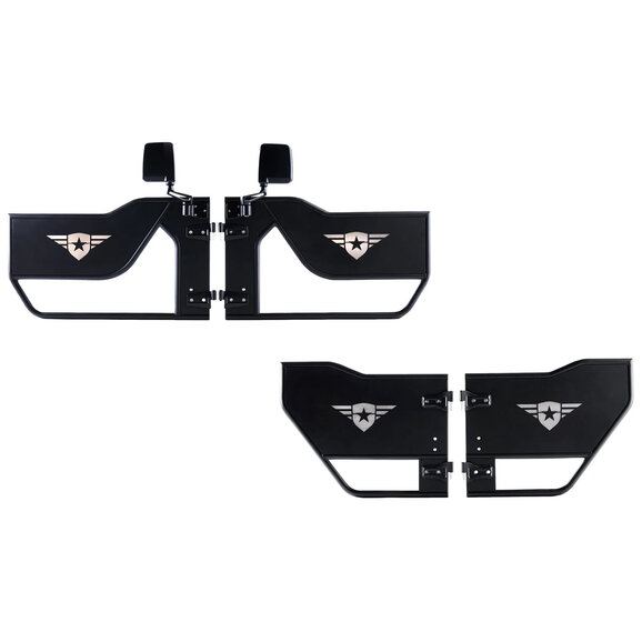 Combat Off Road Mission Tube Doors Combat Off Road Mission Tube Doors for 07-18 Jeep Wrangler JK