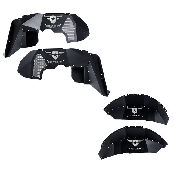 Combat Off Road Battle Ready Aluminum Inner Fender Kit Combat Off Road Battle Ready Aluminum Inner Fender Kit for 18-25 Jeep Wrangler JL
