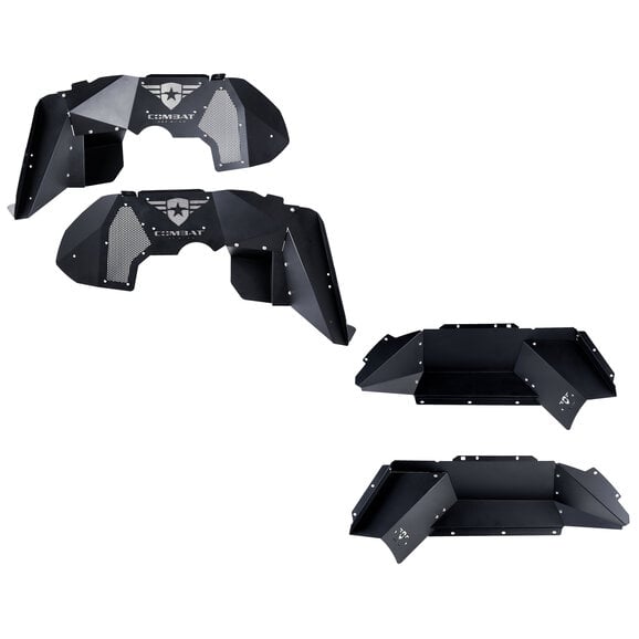 Combat Off Road Battle Ready Aluminum Inner Fender Kit Combat Off Road Battle Ready Aluminum Inner Fender Kit for 20-25 Jeep Gladiator JT