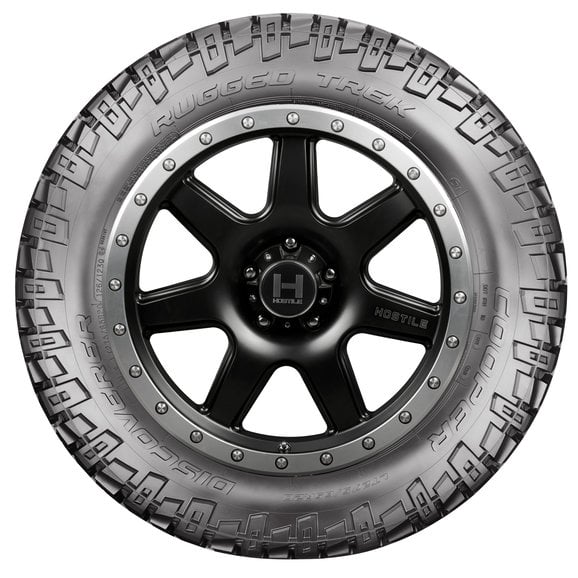Cooper Tires Discoverer Rugged Trek Tire in LT275/70R18 RBL Quadratec