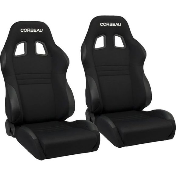 Corbeau A4 Wide Reclining Racing Seat Pair For 76 18 Jeep Cj 7
