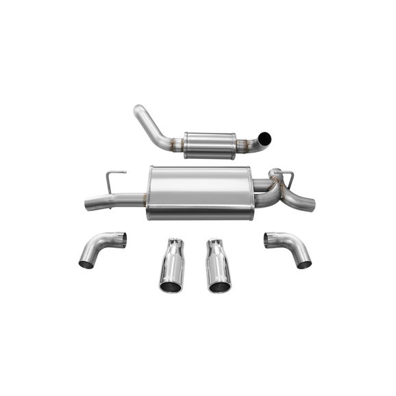 Corsa Performance 21016BLK dB Performance by Corsa Dual Rear Exit Axle