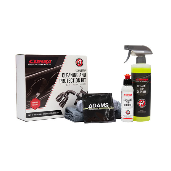 Corsa Performance Exhaust Tip Cleaning & Protection Kit Corsa Performance 14090 Exhaust Tip Cleaning & Protection Kit