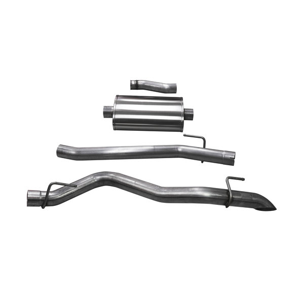 Corsa Performance  Axle Back Exhaust System  for 20-24 Gladiator JT with 3.6L 