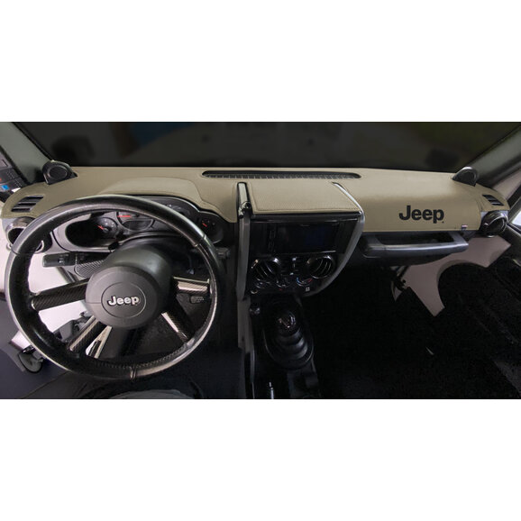 Covercraft Jeep Logo Custom Dash Cover Covercraft Jeep Logo Custom Dash Cover for 18-24 Jeep Wrangler JL & Gladiator JT