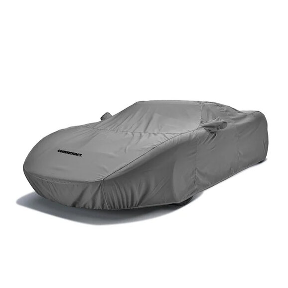 Covercraft Covercraft Custom Sunbrella Car Cover - Gray Covercraft C18115D4 Covercraft Custom Sunbrella Car Cover - Gray for 18-26 Jeep Wrangler JL Unlimited 4-Door