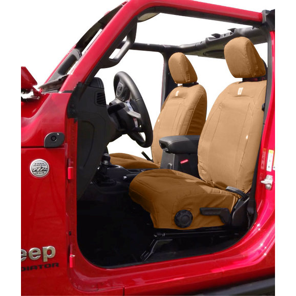 Covercraft Carhartt Precision Fit Seat Covers Covercraft Carhartt Precision Fit Seat Covers for 18-20 Jeep Wrangler JL 2 Door