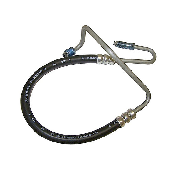 Crown Automotive Power Steering Pressure Hose Crown Automotive 52037644 Power Steering Pressure Hose for 91-95 Jeep Wrangler YJ with 4.0L 6 Cylinder Engine
