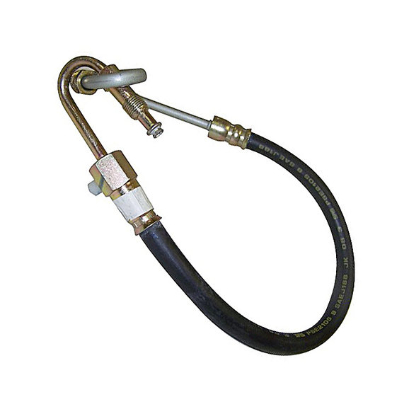 Crown Automotive Power Steering Pressure Hose Crown Automotive 52038014 Power Steering Pressure Hose for 91-95 Jeep Wrangler YJ with 2.5L 4 Cylinder Engine