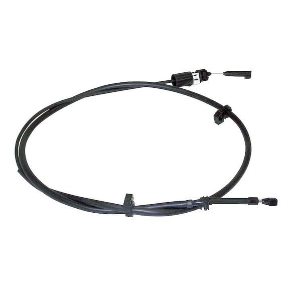 Crown Automotive Throttle Cable Crown Automotive 52104352AA Throttle Cable for 97-02 Jeep Wrangler TJ and 94-98 Grand Cherokee ZJ with Automatic Transmission