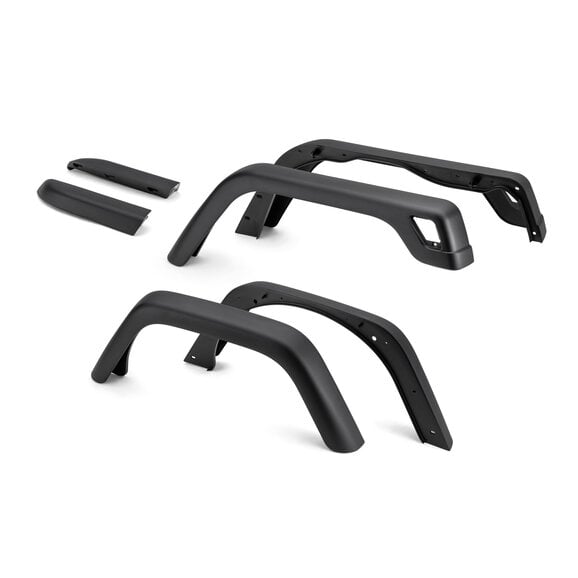 Crown Automotive Original Replacement Style 6 Piece Fender Flare Set Crown Automotive 55254918K6 Original Replacement Style 6 Piece Fender Flare Set for 97-06 Jeep Wrangler TJ