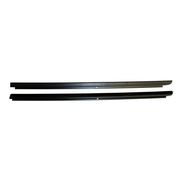 Crown Automotive Door Glass Weatherstrip Set Crown Automotive 55395268K Door Glass Weatherstrip Set for 07-18 Jeep Wrangler JK with Full Steel Doors