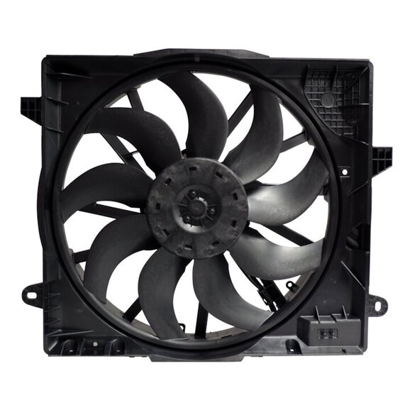 Crown Automotive Radiator Fan Module Crown Automotive 68272755AD Radiator Fan Module for 18-24 Jeep Wrangler JL & Gladiator JT with 3.6L