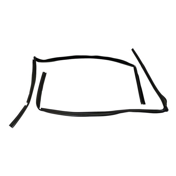 Crown Automotive Front Door Glass Seal Set Crown Automotive 55136024K Front Door Glass Seal Set for 99-04 Jeep Grand Cherokee WJ