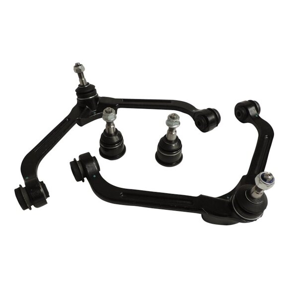 Crown Automotive Front Upper Control Arm & Lower Ball Joint Kit Crown Automotive CBXEF230K Front Upper Control Arm & Lower Ball Joint Kit for 02-07 Jeep Liberty KJ