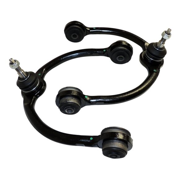 Crown Automotive Front Upper Control Arm Set Crown Automotive 52090206K Front Upper Control Arm Set for 05-10 Jeep Grand Cherokee WK