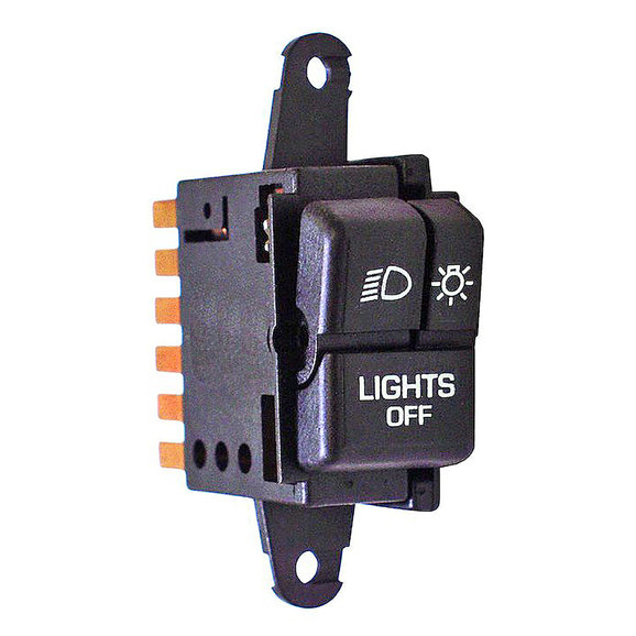 Crown Automotive Headlight On/Off Switch Crown Automotive 56003119 Headlight On/Off Switch for 87-95 Jeep Wrangler YJ