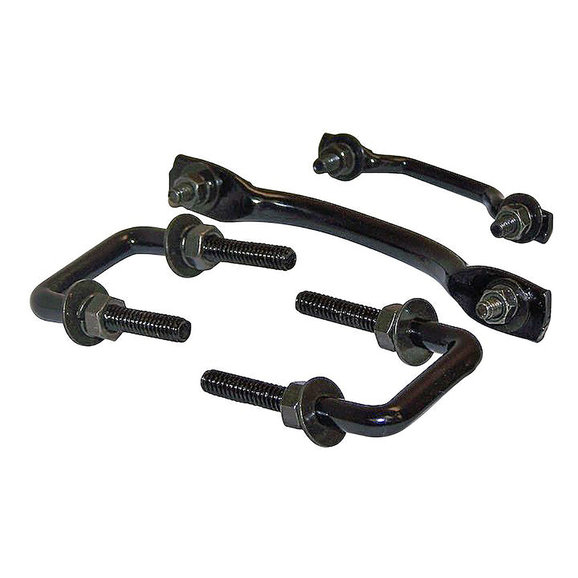 Crown Automotive Windshield Hold-Down Set Crown Automotive Windshield Hold-Down Set for 55-95 Jeep CJ & Wrangler YJ