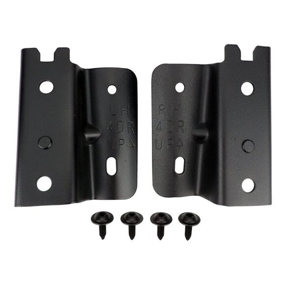 Crown Automotive Rear Soft Top Bow Bracket Set Crown Automotive 68163704K Rear Soft Top Bow Bracket Set for 13-18 Jeep Wrangler JK
