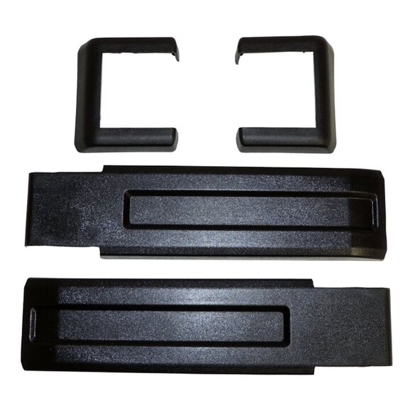 Crown Automotive Tailgate Hinge Cover Set Crown Automotive 55397091K Tailgate Hinge Cover Set for 07-18 Jeep Wrangler JK