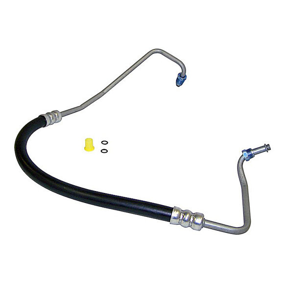 Crown Automotive Power Steering Pressure Hose Crown Automotive J5370018 Power Steering Pressure Hose for 80-81 Jeep CJ with 6 Cylinder Engine