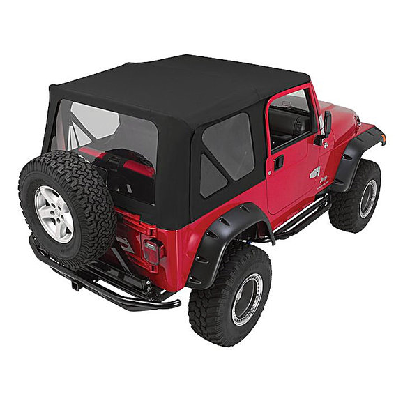 Crown Automotive Complete Soft Top with Clear Windows Crown Automotive Complete Soft Top with Clear Windows for 97-06 Jeep Wrangler TJ