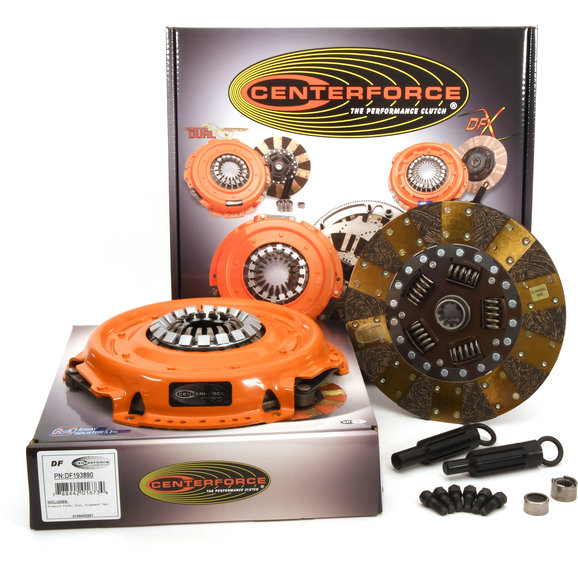 Centerforce Dual Friction Clutch Kit Centerforce KDF193890 Dual Friction Clutch Kit for 88-93 Jeep Wrangler YJ & Cherokee XJ with 4.0L Engine