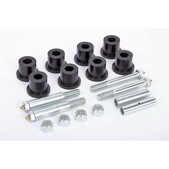 Daystar Greasable Main Eye Bushings Daystar KJ02023BK Greasable Main Eye Bushings for 87-95 Jeep Wrangler YJ