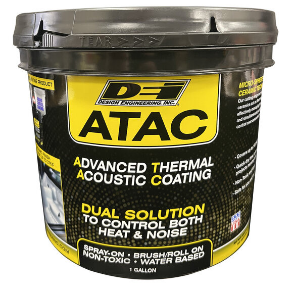 Design Engineering ATAC Advanced Thermal Acoustic Coating Design Engineering 50208 ATAC Advanced Thermal Acoustic Coating