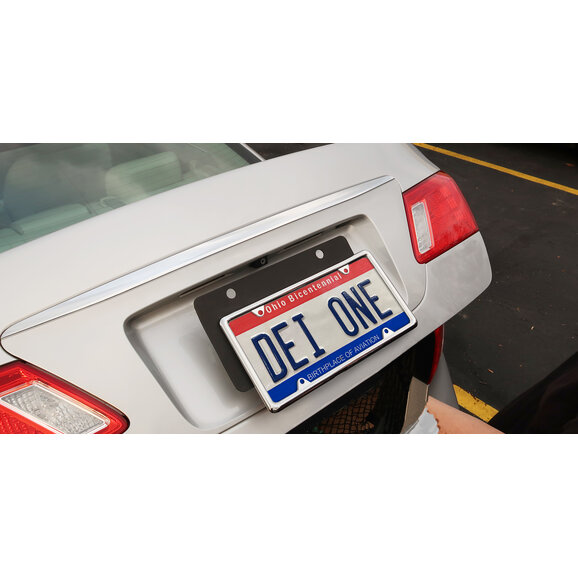 Design Engineering License Plate Pad Design Engineering 50941 License Plate Pad