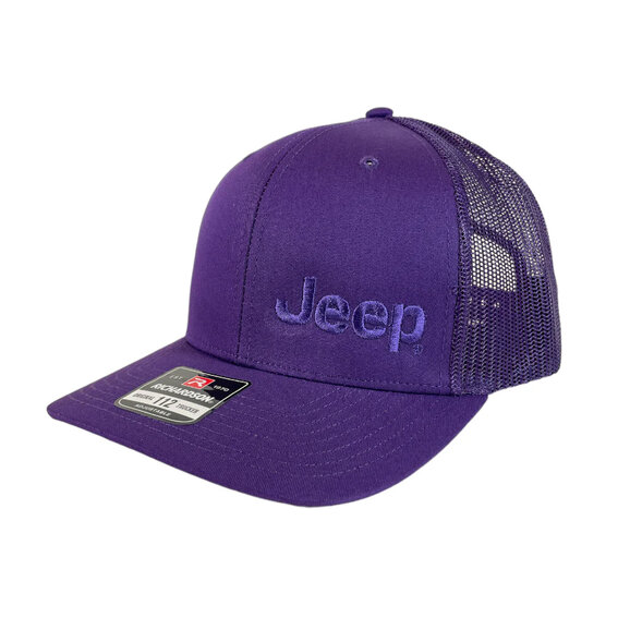 Jeep Merchandise Jeep Text TONAL Trucker Hat Jeep Merchandise  Jeep Text TONAL Trucker Hat