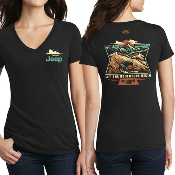 v neck jeep shirts