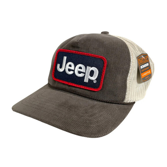 Jeep Merchandise Jeep Richardson Troutdale Patch Brown/Sand Hat Jeep Merchandise Jeep Richardson Troutdale Patch Brown/Sand Hat