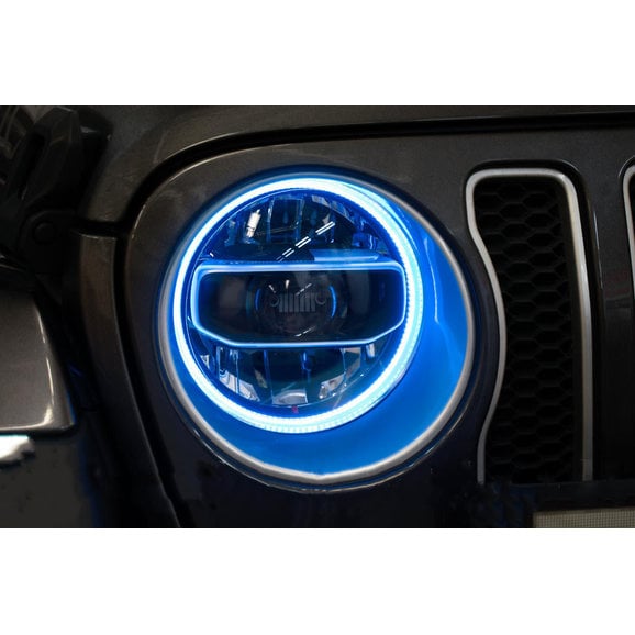 Diode Dynamics RGBW HD LED Halos Diode Dynamics DD2290 RGBW HD LED Halos for 18-20 Jeep Wrangler JL & Gladiator JT