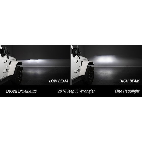 Diode Dynamics DD5166 Elite LED Headlights for 1822 Jeep Wrangler JL