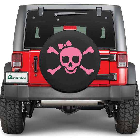 Quadratec Pirate Girl Tire Cover in Pink Quadratec Pirate Girl Tire Cover in Pink