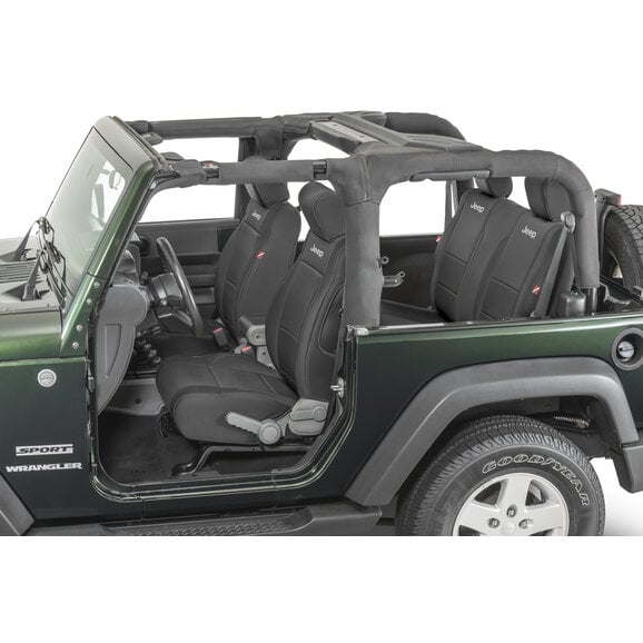 Diver Down Jeep License Front and Rear Neoprene Seat Covers Diver Down Jeep License Front and Rear Neoprene Seat Covers for 07-18 Jeep Wrangler JK 2-Door