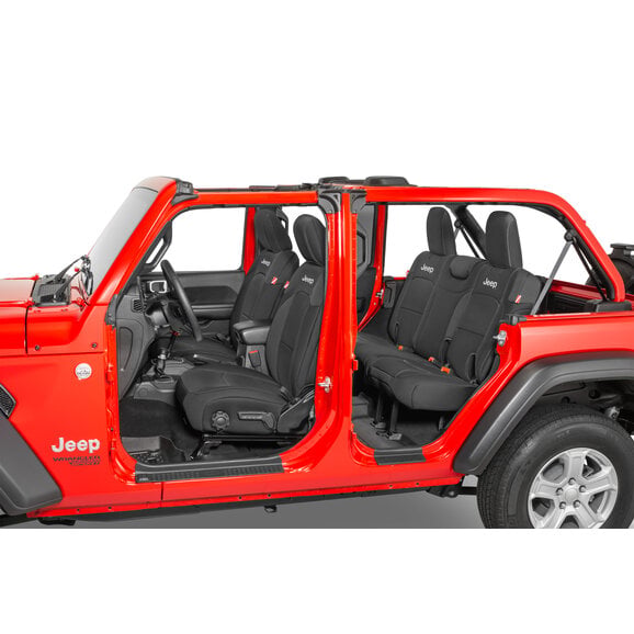 Diver Down Jeep License Front and Rear Neoprene Seat Covers Diver Down Jeep License Front and Rear Neoprene Seat Covers for 18-26 Jeep Wrangler JL Unlimited 4-Door