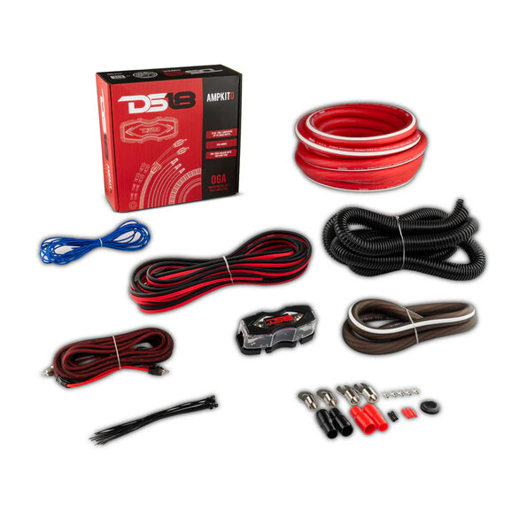 DS18 Amplifier Installation Kit DS18 Amplifier Installation Kit - in Red