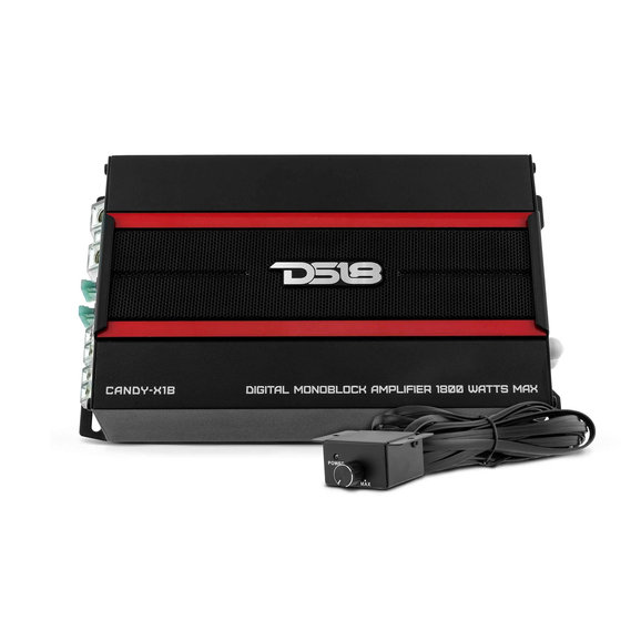 DS18 Compact Class D 1-Channel Monoblock Car Amplifier DS18  Compact Class D 1-Channel Monoblock Car Amplifier