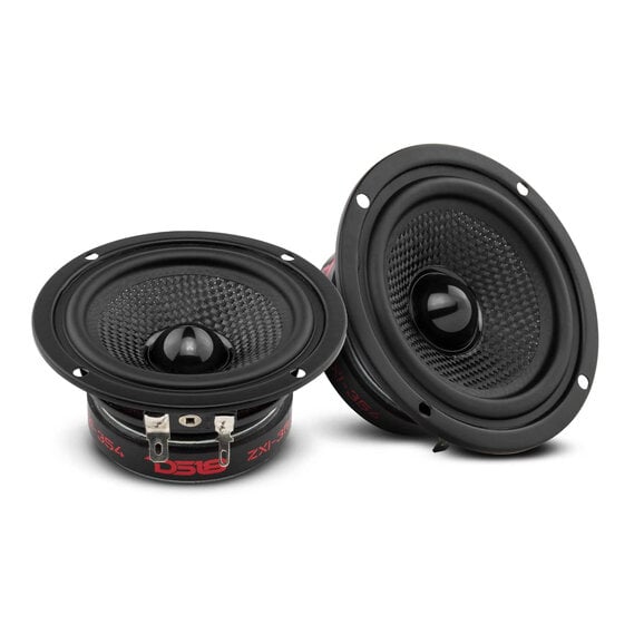DS18 ZXI 3.5" Full-Range Speakers with Kevlar Cone | 40 Watts RMS 4-Ohm DS18 ZXI-354 ZXI 3.5" Full-Range Speakers with Kevlar Cone | 40 Watts RMS 4-Ohm