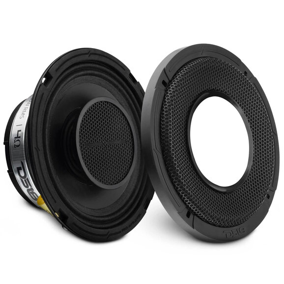 DS18 PRO 6.5" Shallow Coaxial Hybrid Mid-Range Loudspeaker with Built-in Driver | 150W RMS 4-Ohm DS18 PRO-HY6.4MSL PRO 6.5" Shallow Coaxial Hybrid Mid-Range Loudspeaker with Built-in Driver | 150W RMS 4-Ohm