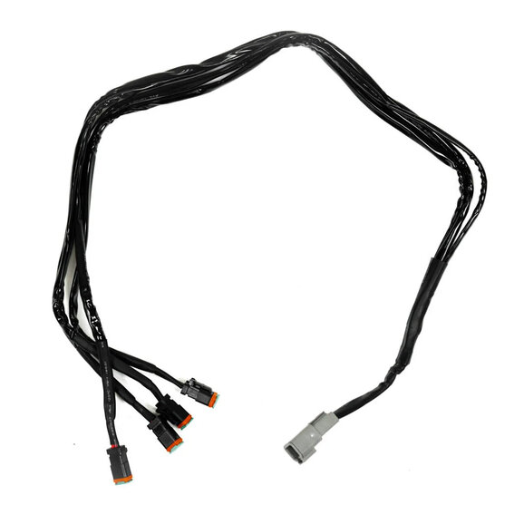 DV8 Offroad 4-Way 1-DTP to 4-DTP Plug Harness DV8 Offroad UNWH-02 4-Way 1-DTP to 4-DTP Plug Harness
